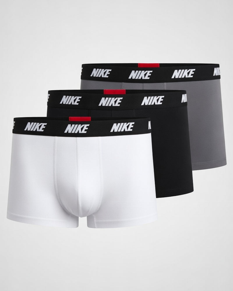 Uniex Premium N-I-K-E Everyday Stretch Dri-FIT Boxer Briefs (Pack of 3)
